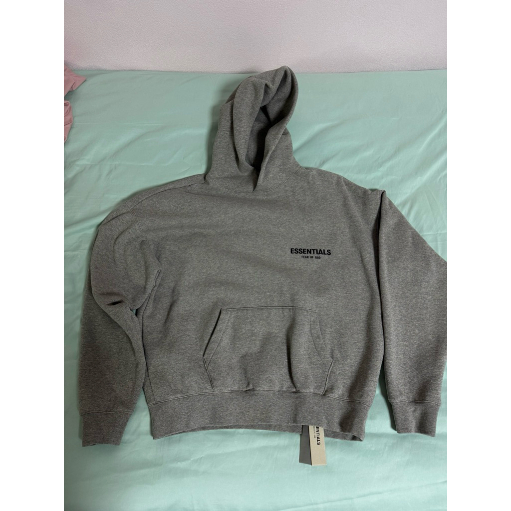 มือสอง : Essentials Hoodie SS22 Dark Oatmeal Size S