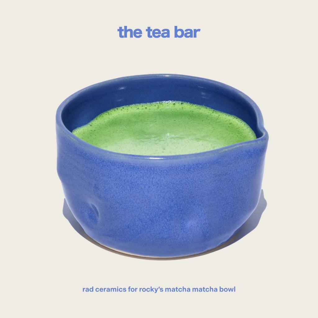 ROCKY'S MATCHA rad cramics chawan matcha bowl