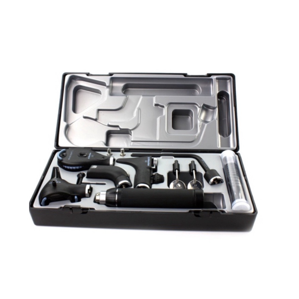 Riester ชุดตรวจ ตา หู คอ จมูก รุ่น ri-scope Deluxe (RIE-3771) L3 Otoscope/ L2 Ophthalmoscope, XL 2.5