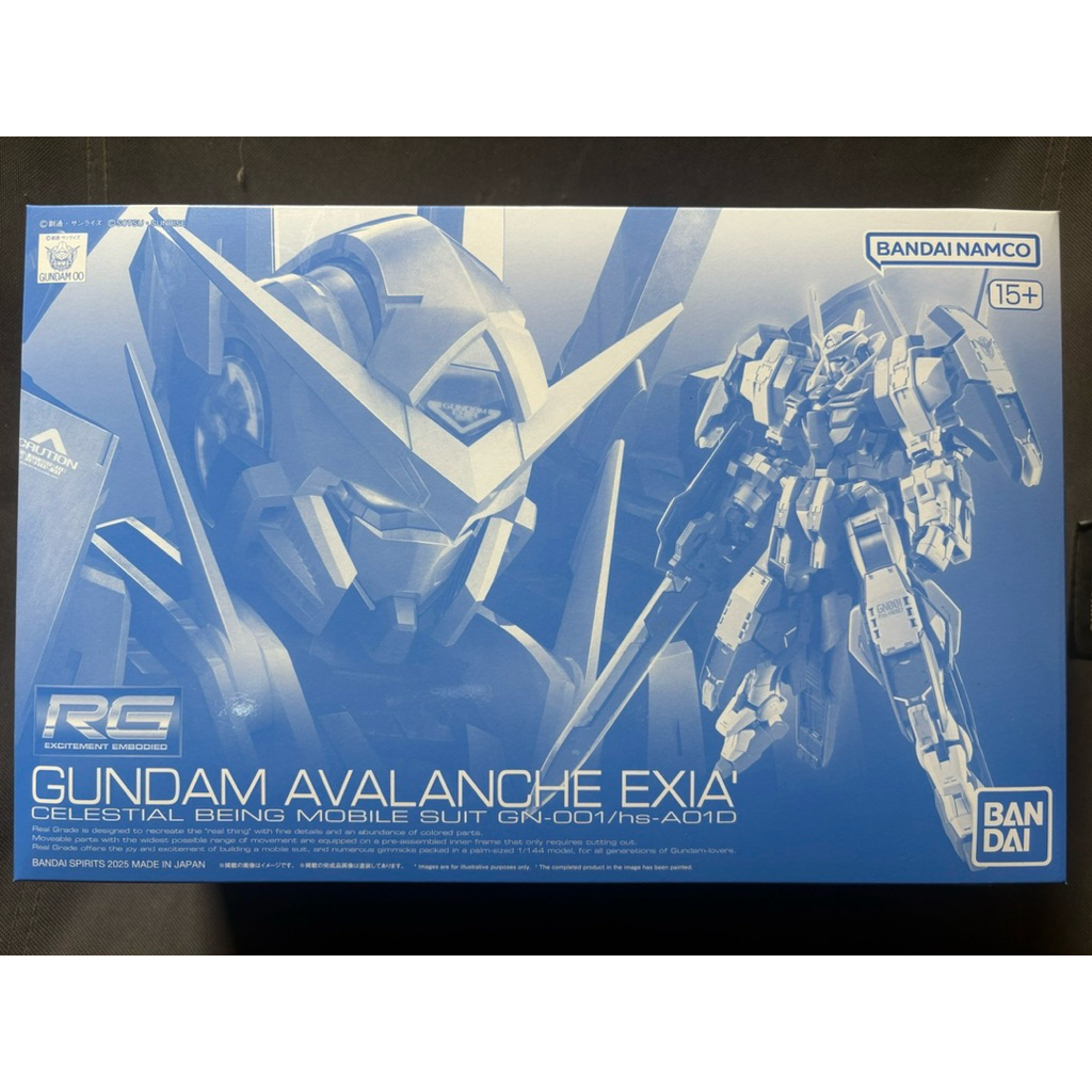 RG Avalanche Exia 1/144 Gundam