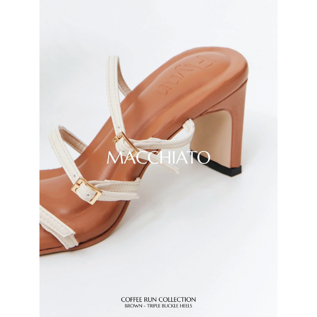 Flynn - Coffee run collection รองเท้าส้นสูง 2.5 นิ้ว นุ่มมาก