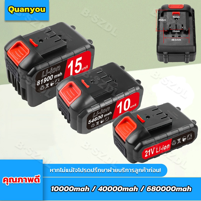 QY แบตเครื่องตัดหญ้า แบตเตอรี่ และ ที่ชาร์จแบต ที่ชาร์จ แบตเลื่อย แบตสว่าน แบตเครื่องฉีดน้ำ