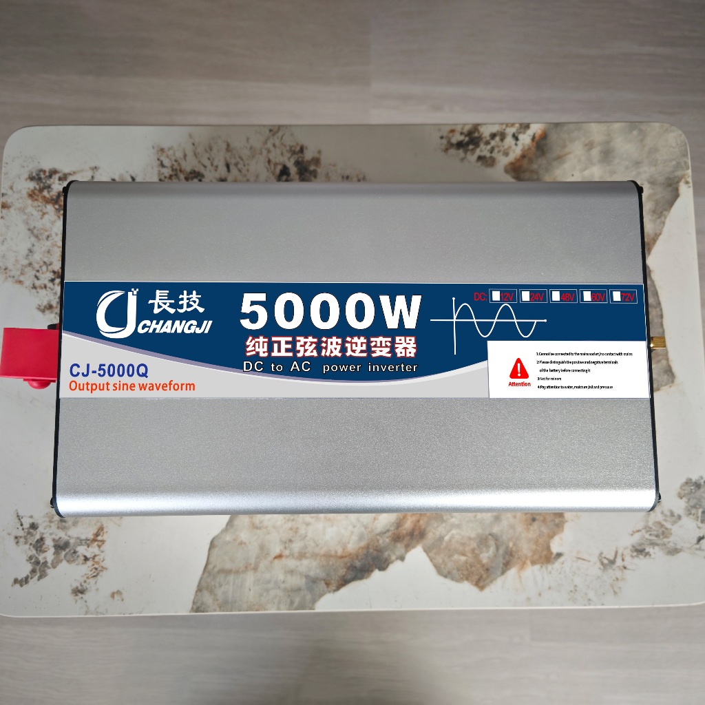 อินเวอร์เตอร์5000wอินเวอร์เตอร์inverterอินเวอร์เตอร์เพียวซายอุปกรณ์วงจรไฟฟ้าเเละอะไหล่pure sine wave