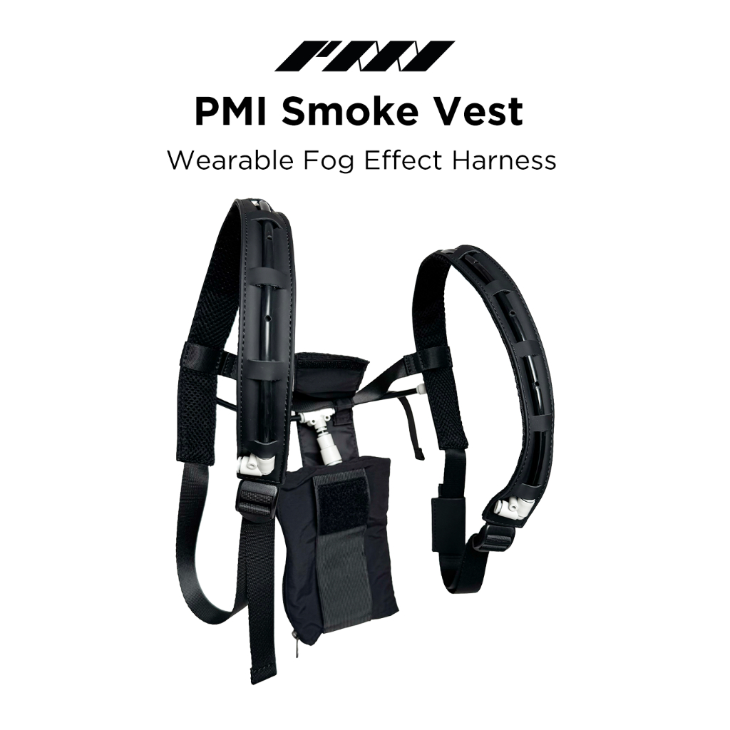 PMI Smoke Vest - ชุดสายรัดสร้างหมอกแบบสวมใส่ กันน้ำ+ทนความร้อน สำหรับคอสเพลย์ (ใช้กับ SmokeGENIE/Smo