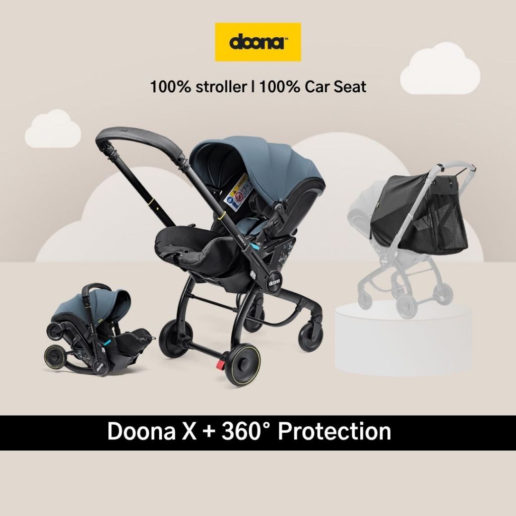 [Premium Babyshop] Doona X + 360° Protection