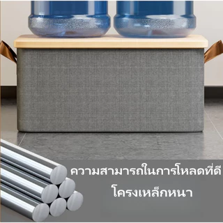 มี 3 สีให้เลือก กล่องผ้าพับได้ กล่องใส่ของ กล่องเก็บเสื้อผ้า