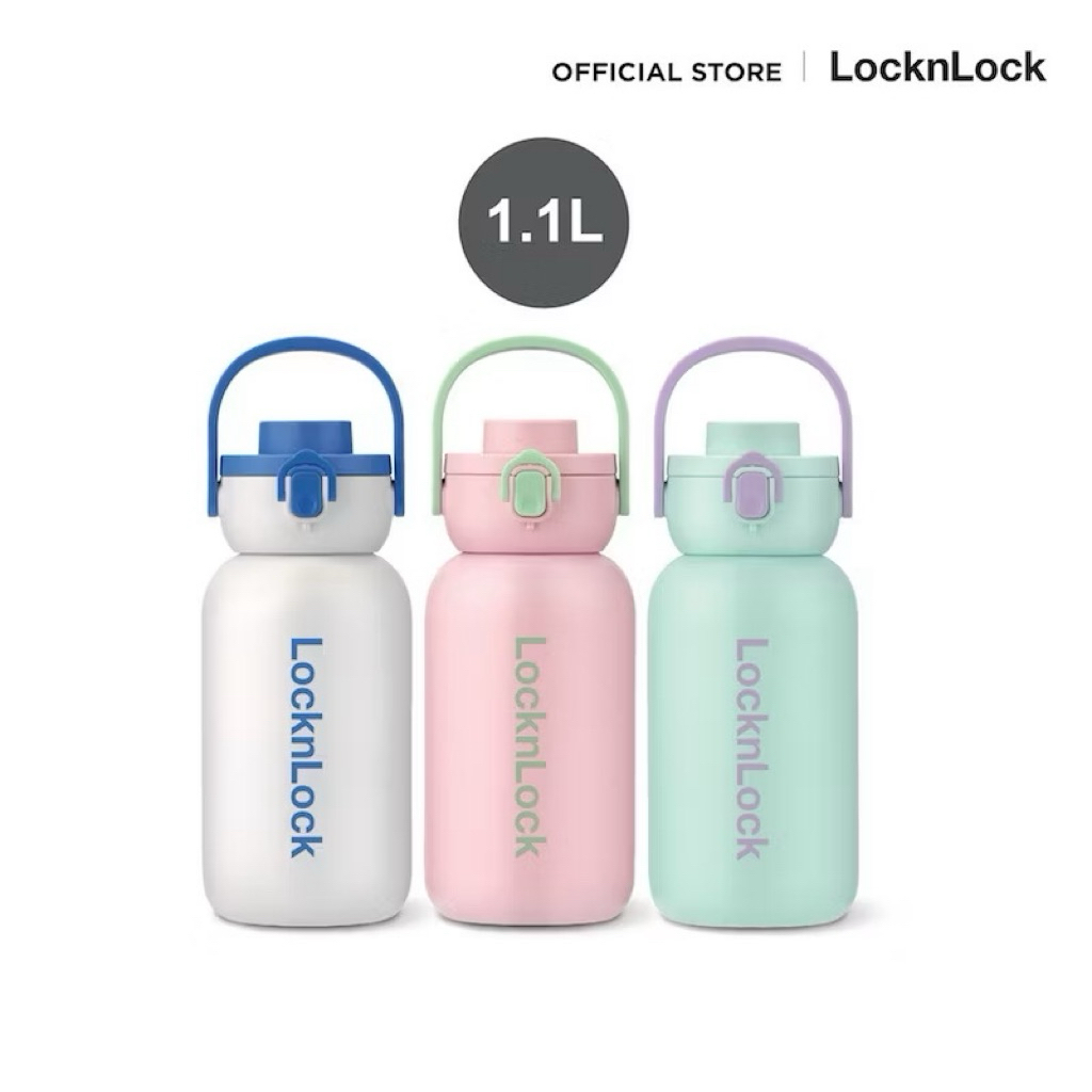 SALE!!! แก้วเก็บความเย็น LocknLock ของแท้ ขนาด 1.1 L (หมดแล้วหมดเลย)
