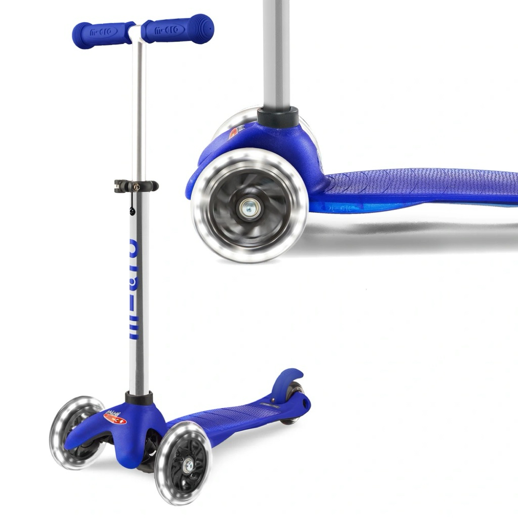 Micro Kickboard Mini Plus Kick Scooter with LED Lights