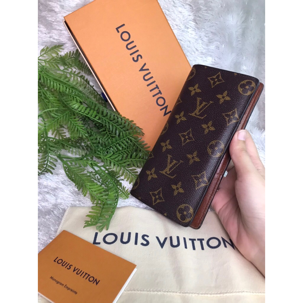 louis vuitton กระเป๋าสตางค์แท้