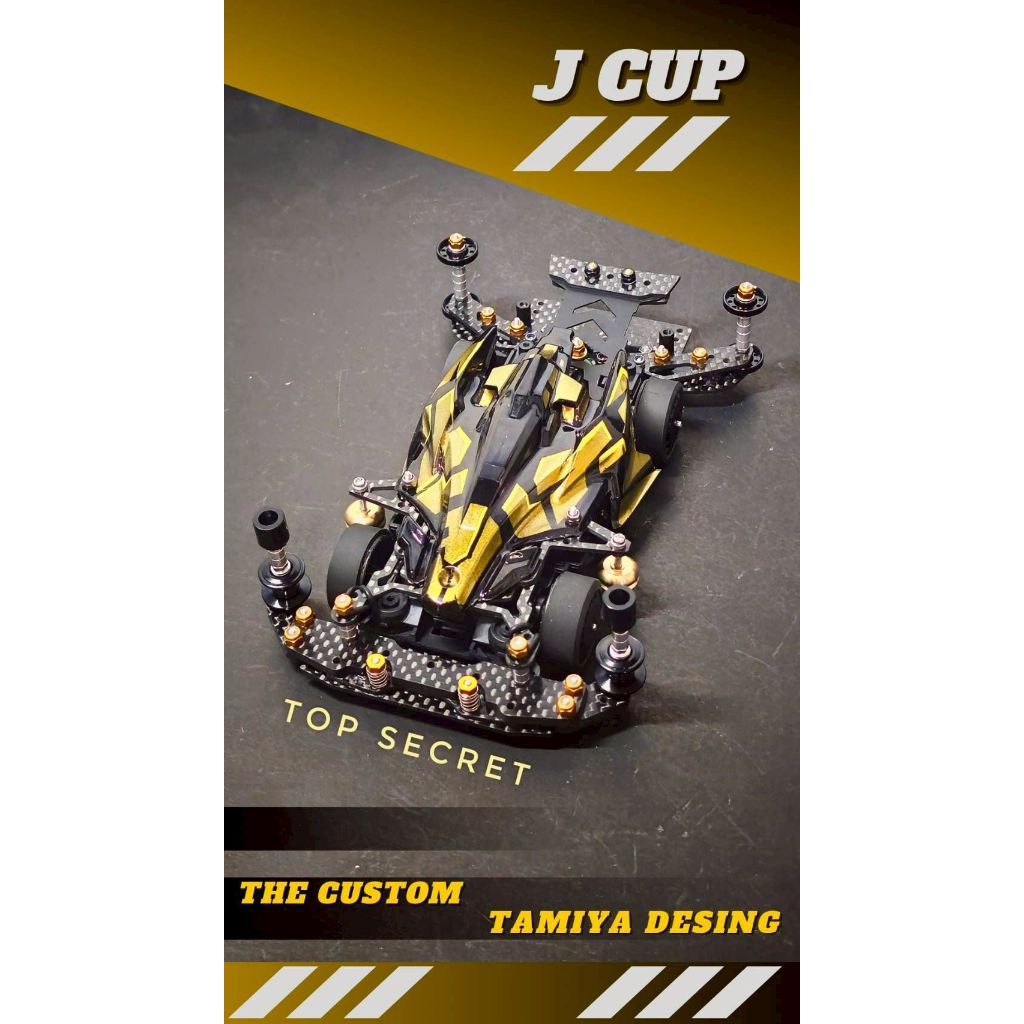 TAMIYA j cup / Open class RTR รถทามิย่า เจคัพ โอเพ่นคลาส  MS CHASSIS