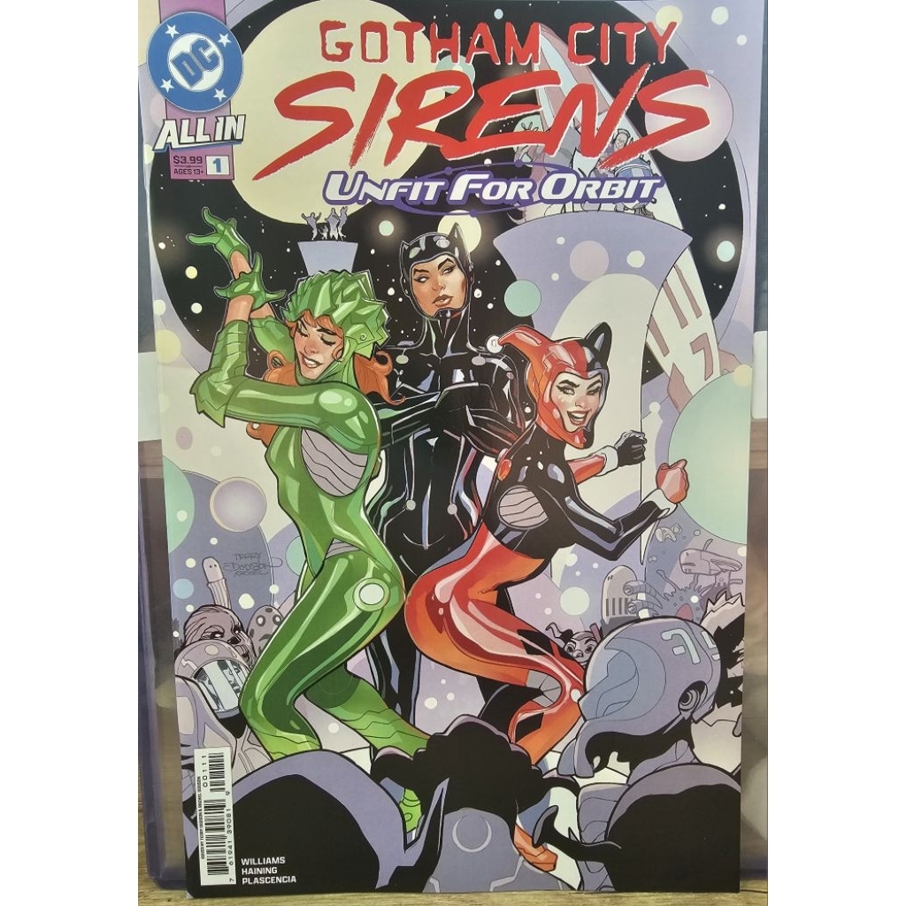 Gotham City Sirens: Unfit For Orbit #1