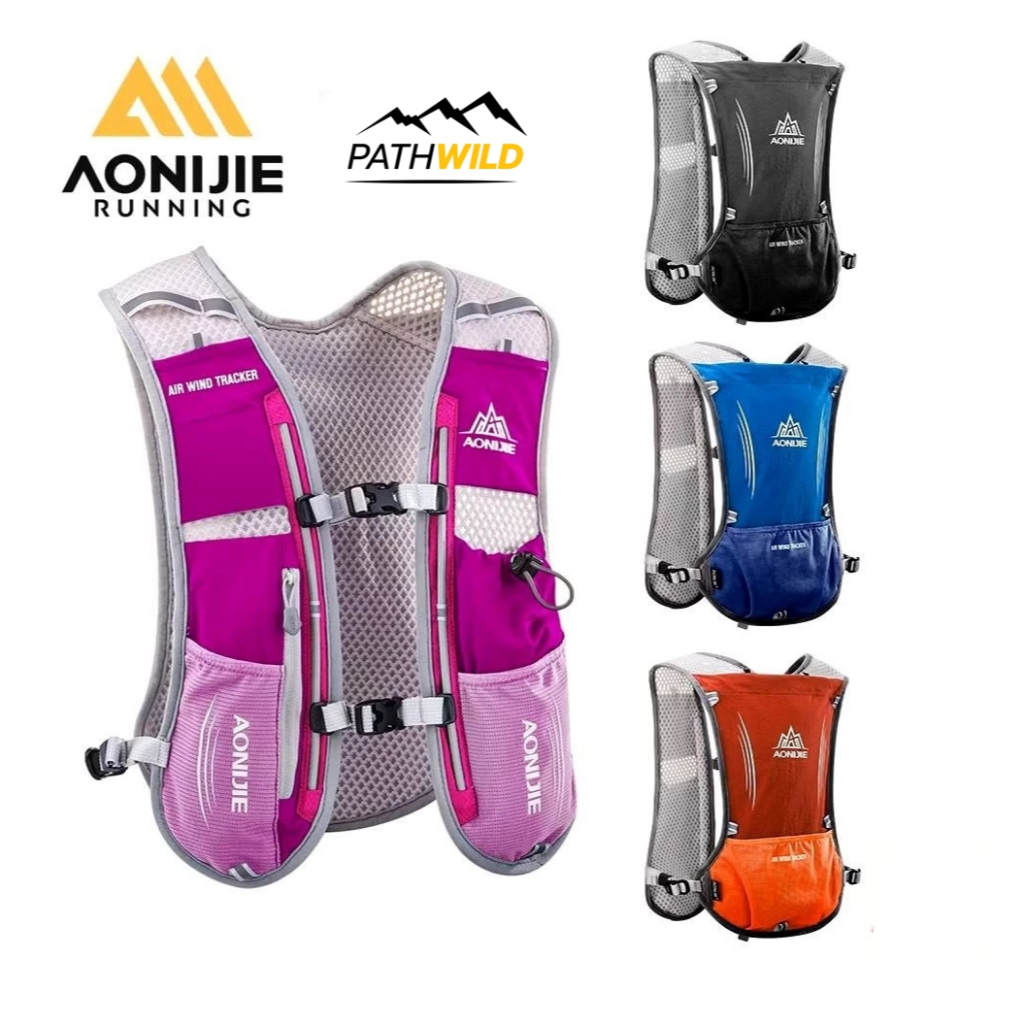 AONIJIE E913S 5L Running Vest เป้น้ำ ขนาด 5L น้ำหนักเบา ระบายอากาศดี เหมาะสำหรับ วิ่งเทรล เดินป่า