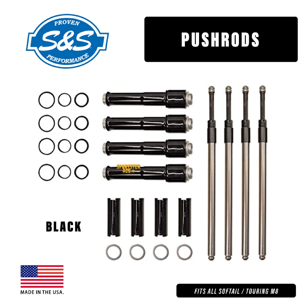 S&S Cycle - Pushrods ก้านกระทุ้งสำหรับ Harley M8