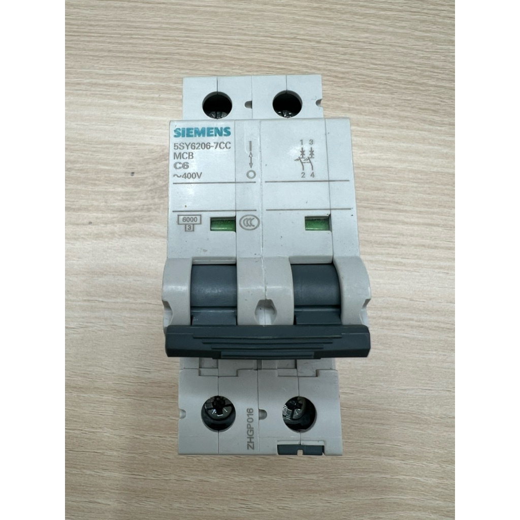 Siemens MCB 2P 6A 5SY6206-7CC