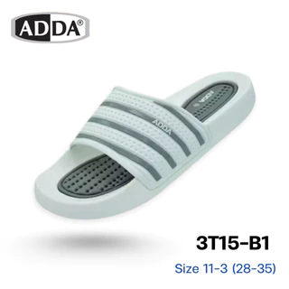 รองเท้าแตะ รองเท้าแตะแบบสวมลำลอง ADDA 3T15-B1/M1 สำหรับเด็ก และ ผู้ใหญ่ ไซส์ 28-44