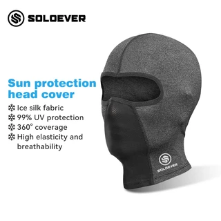 【TH การส่งสินค้า】SOLOEVER มาส์กป้องกันแสงแดด Face Mask ป้องกัรังสี UVไว BALACLAVA MASK ขี่มืออาชีพ