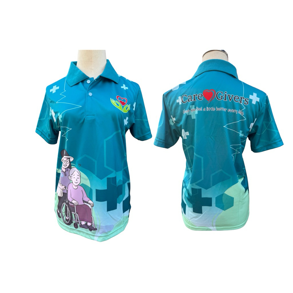 เสื้อCG care givers อาสาบริบาล by yellowmellowshop