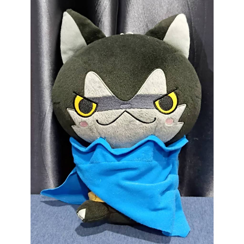 ตุ๊กตาแมวโยไค  YOKAI WATCH Movie DARK NYAN 10" DX Plush Doll BANPRESTO Prize Toy JAPAN ขนาด 12 นิ้ว