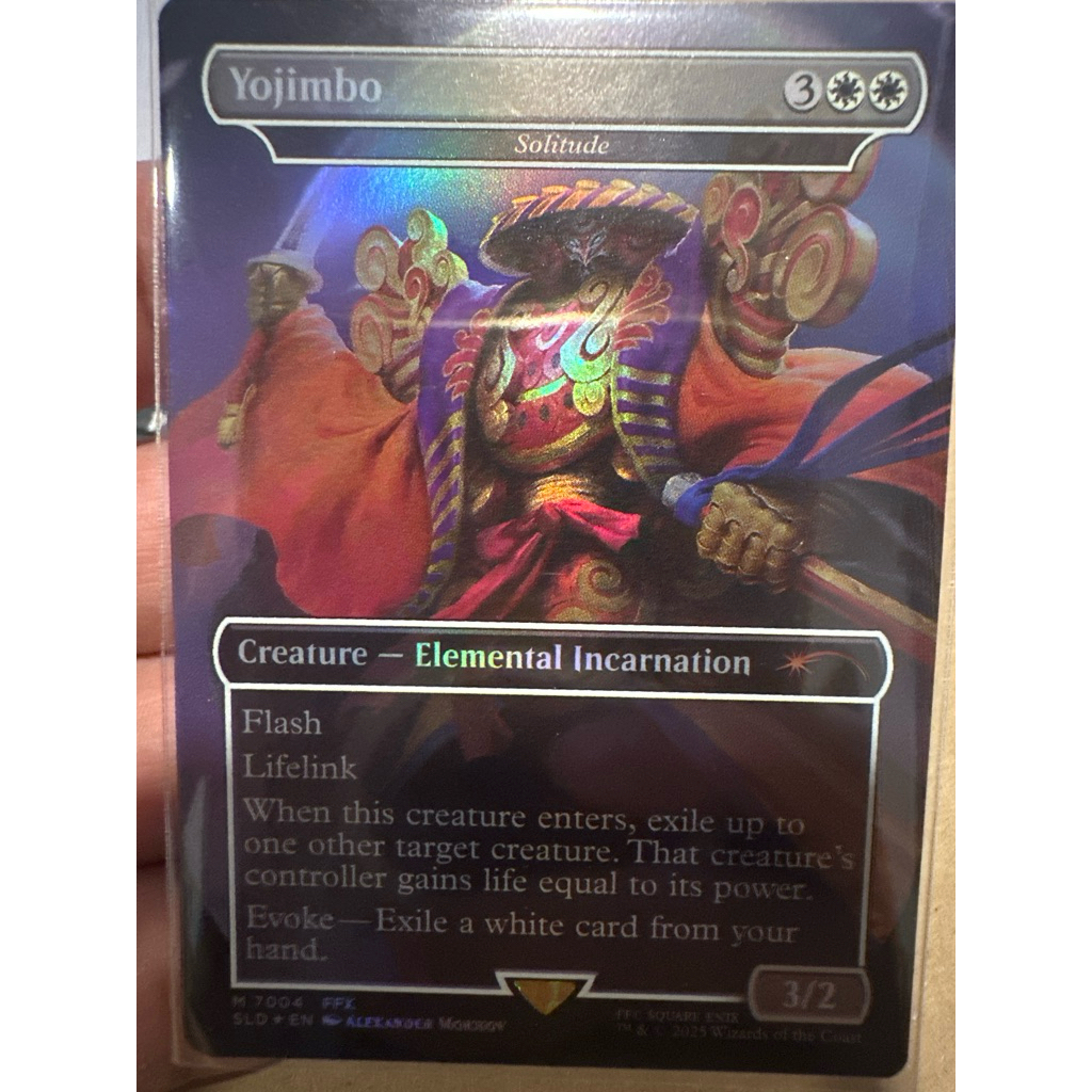 Solitude (7004 - Yojimbo - Foil) การ์ด Magic The Gathering MTG จากชุด Secret liar Final Fantasy