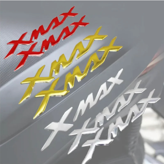 โลโก้ STICKER จำนวน 2ชิ้น สำหรับ YAMAHA XMAX 300 ตัวนูน 3D มีแถบกาวพร้อมติด กันน้ำ สวยงาม ทนทาน มีสีให้เลือก โดย Xmsr - รูปที่ 3
