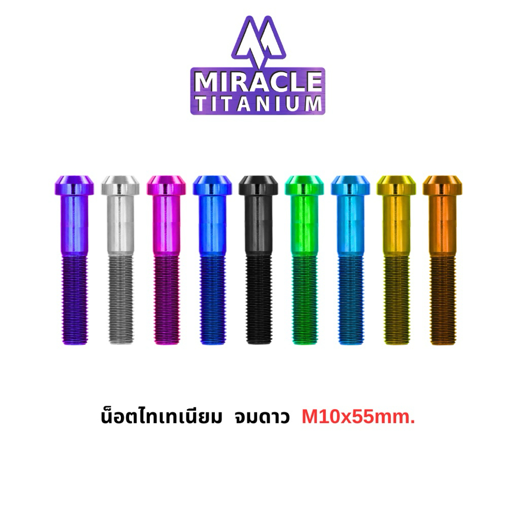 Cylindrical Head หัวจมดาว M10 x 55 mm