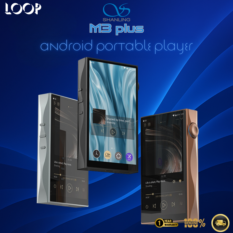 Shanling M3 Plus : DAP พกพา ชิป CS43198 x4 รองรับ Hi-Res ประกันศูนย์ไทย
