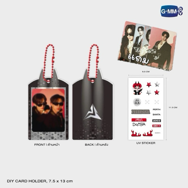 [พร้อมส่ง] PERTH SANTA TIME STOPPER FANCON Random Card&Card Holder (แถมการ์ดแฟนคอน1ใบ)