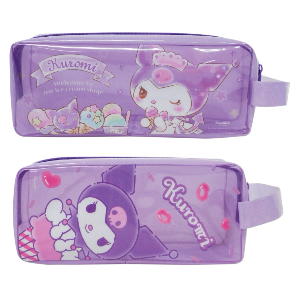 กระเป๋าดินสอ PVC ลิขสิทธิ์แท้ 💯 Sanrio Disney  Marvel คิตตี้ คุโรมิ สไปเดอร์ B003 Pencil bag MT รูปที่ 4