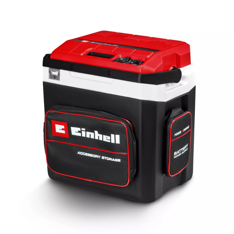 Einhell_Official กล่องแช่เย็น/อุ่นอาหารไฟฟ้าไร้สาย 27 ลิตร TE-COL 18/27 สำหรับเดินทาง|ตั้งแคมป์|ตกปลา (ไม่รวมแบต)