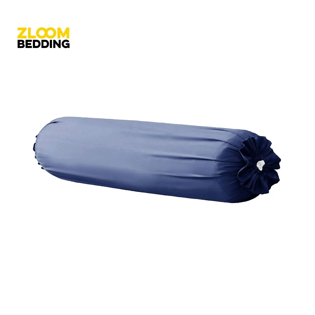 Zloom ปลอกหมอนข้าง ผ้า Microsoft สีพื้น ขนาดมาตรฐาน