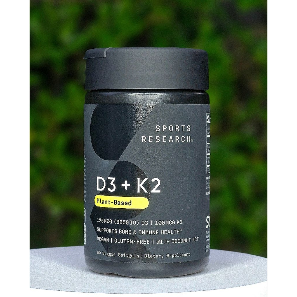 SR Vitamin D3+K2 with organic virgin coconut oil