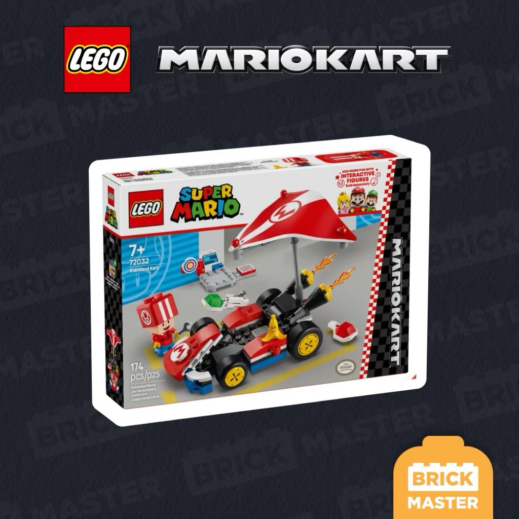 LEGO Super Mario 72032 : Mario Kart™ – Standard Kart (เลโก้แท้ มาริโอ้ คาร์ท)