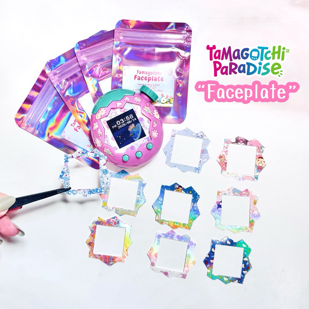TMGC Paradise Faceplate - สติกเกอร์กันน้ำ/กระดาษเปลี่ยนลายกรอบจอ รุ่น Paradise bc