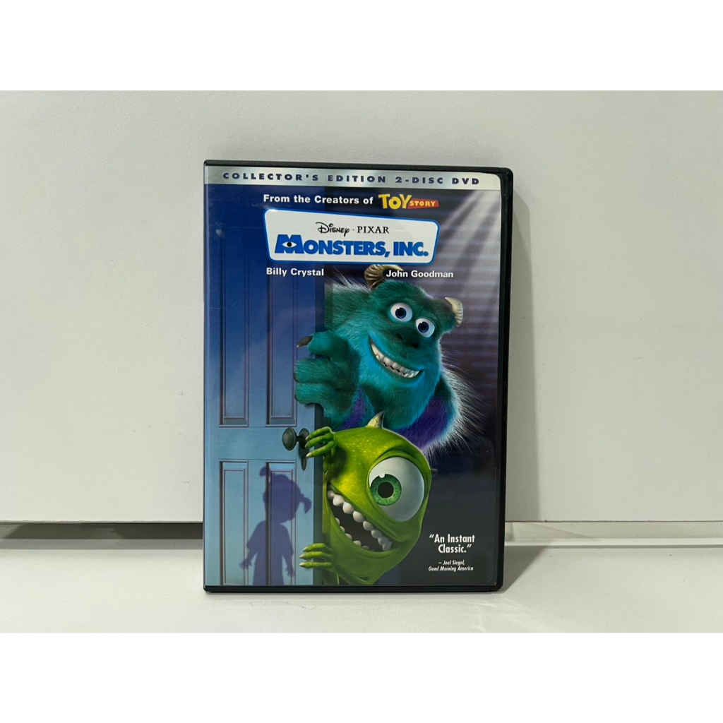 2 DVD ดีวีดีสากล  Disney PIXAR  MONSTERS, INC. (G19J56)