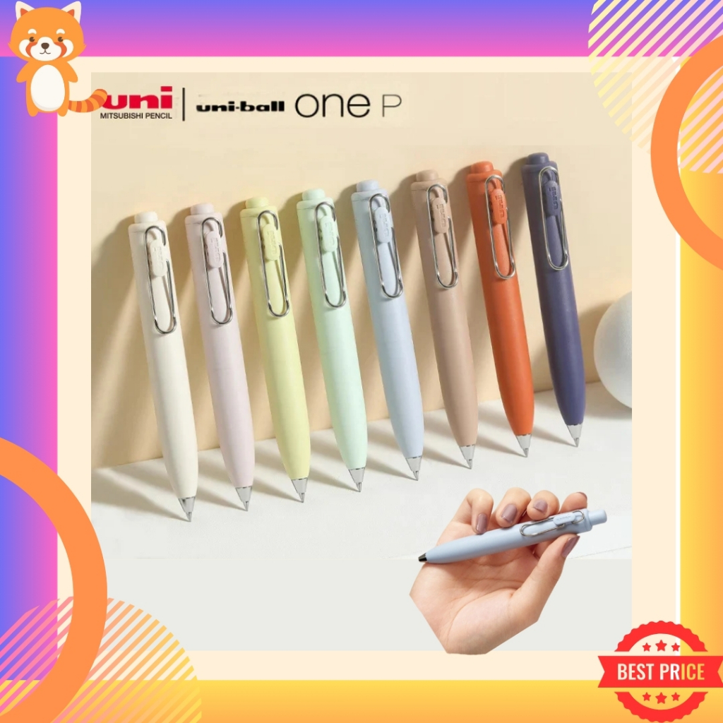 Uni-ball one P  ปากกาหมึกเจล ขนาด 0.38mm กับ 0.5mm ด้ามสั้น ตัวด้ามสุดน่ารัก สีสันไม่เหมือนใคร
