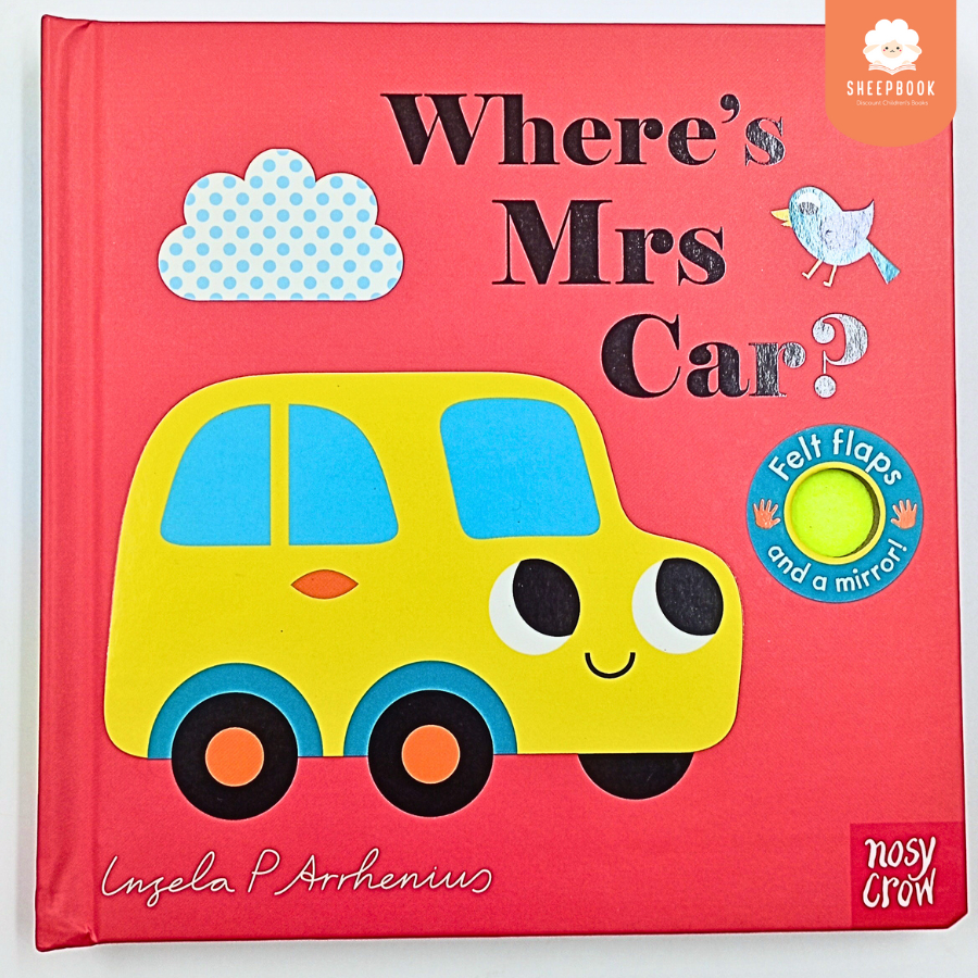หนังสือสัมผัส Where's Mrs Car มีผ้าเปิดปิดได้ B2B6