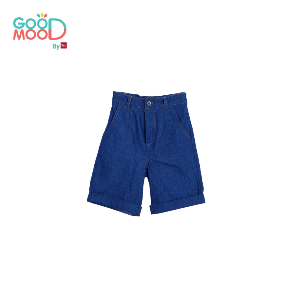 Good Mood by bsc กางเกงยีนส์ขาสั้น สำหรับเด็กอายุ 4-5 ปี