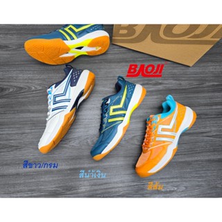 **BAOJI (บาโอจิ)** [ลิขสิทธิ์แบรนด์แท้] (BJM-845) รองเท้าแบด…