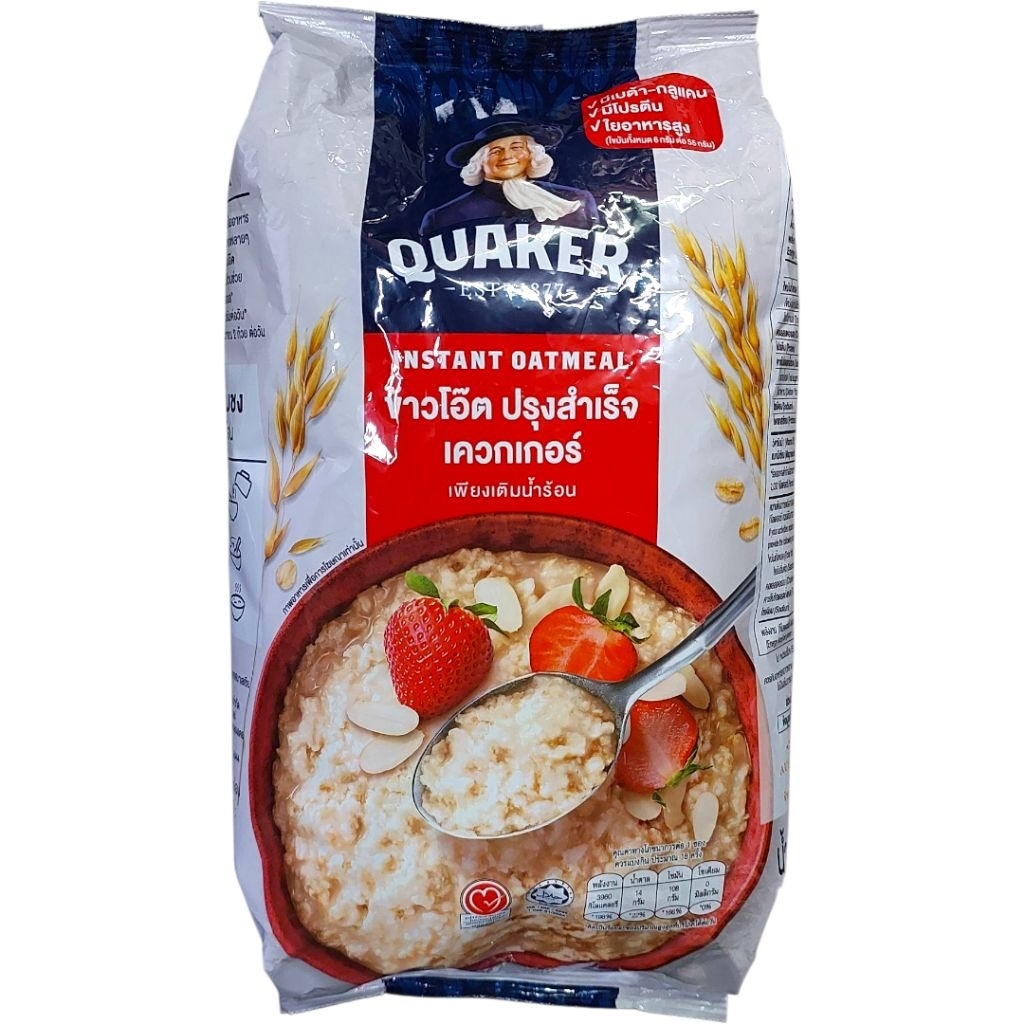 Quaker ข้าวโอ๊ตปรุงสำเร็จ 1 กก.