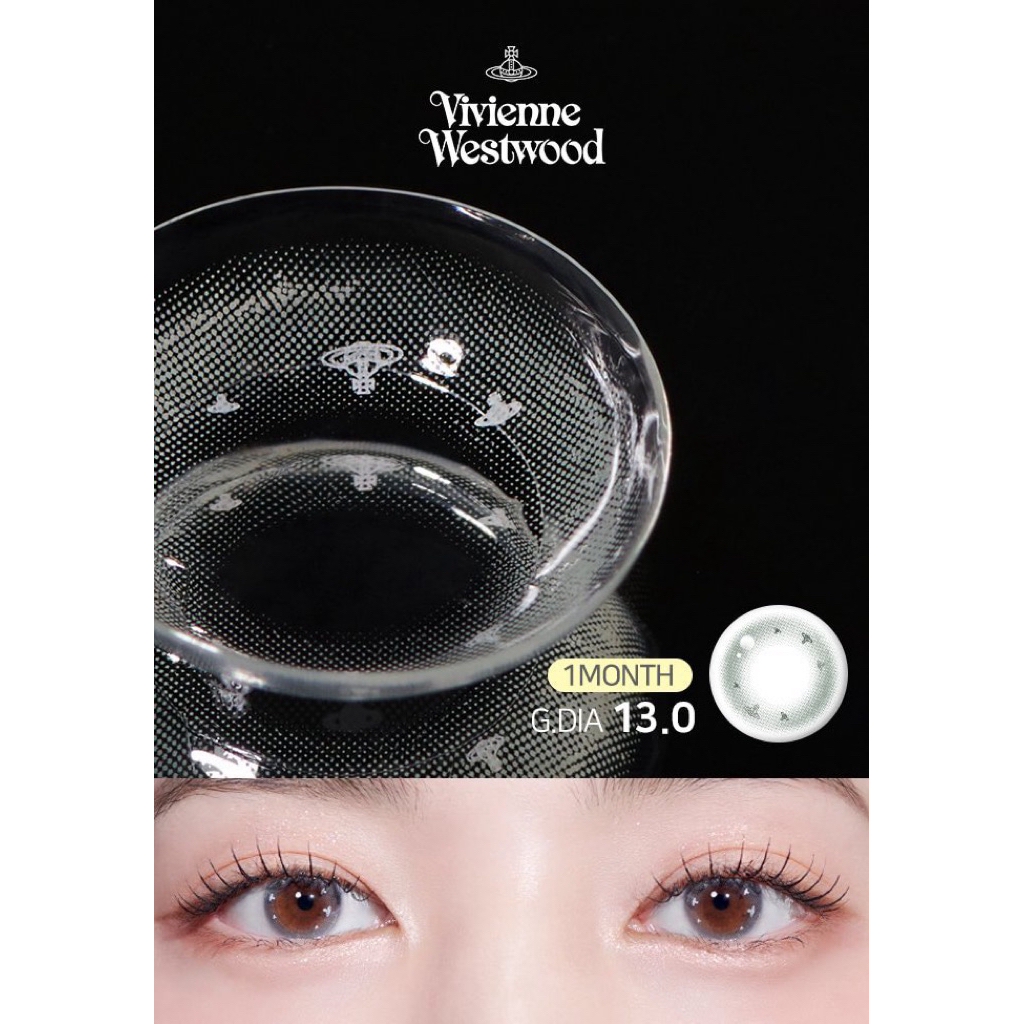 [ พร้อมส่ง 💕] MYFiPN Vivienne Westwood Cetina / Roun Grande คอนแทคเลนส์ ค่าสายตาปกติ 0.0 Contact Len
