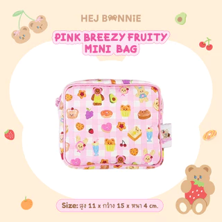 Pink Breezy Fruity Mini Bag l Hej Bonnie Official