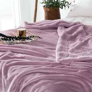 ผ้าห่มขนแกะ ULTIMATE Sherpa Throw ขนาด 7 ฟุต (200×230 ซม.) หนานุ่ม อุ่นมาก ซักเครื่องได้
