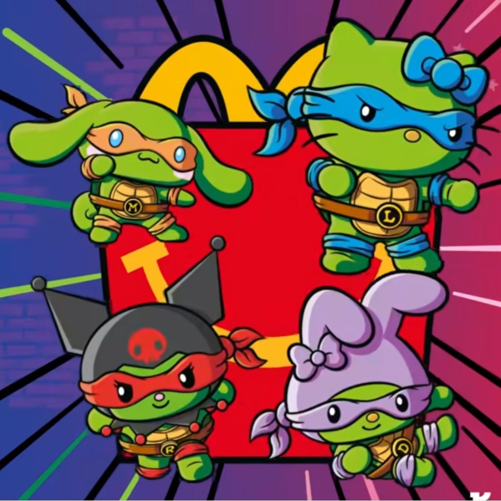 รวมพลังแห่งมิตรภาพ “TMNT x Hello Kitty® and Friends” McDonald's happy meal