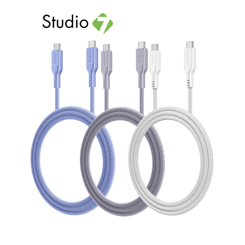 สายชาร์จ AMAZINGthing USB-C to USB-C 70W Thunder Pro I 7X 1.2M by Studio7