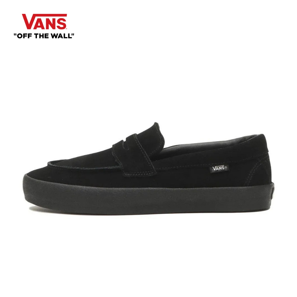 VANS SKATE LOAFER - SUEDE BLACK/BLACK รองเท้า VANS ชาย หญิง