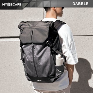 MYESCAPE DABBLE กระเป๋าเป้เดินทาง กระเป๋าเป้สะพายหลัง ขยายคว…
