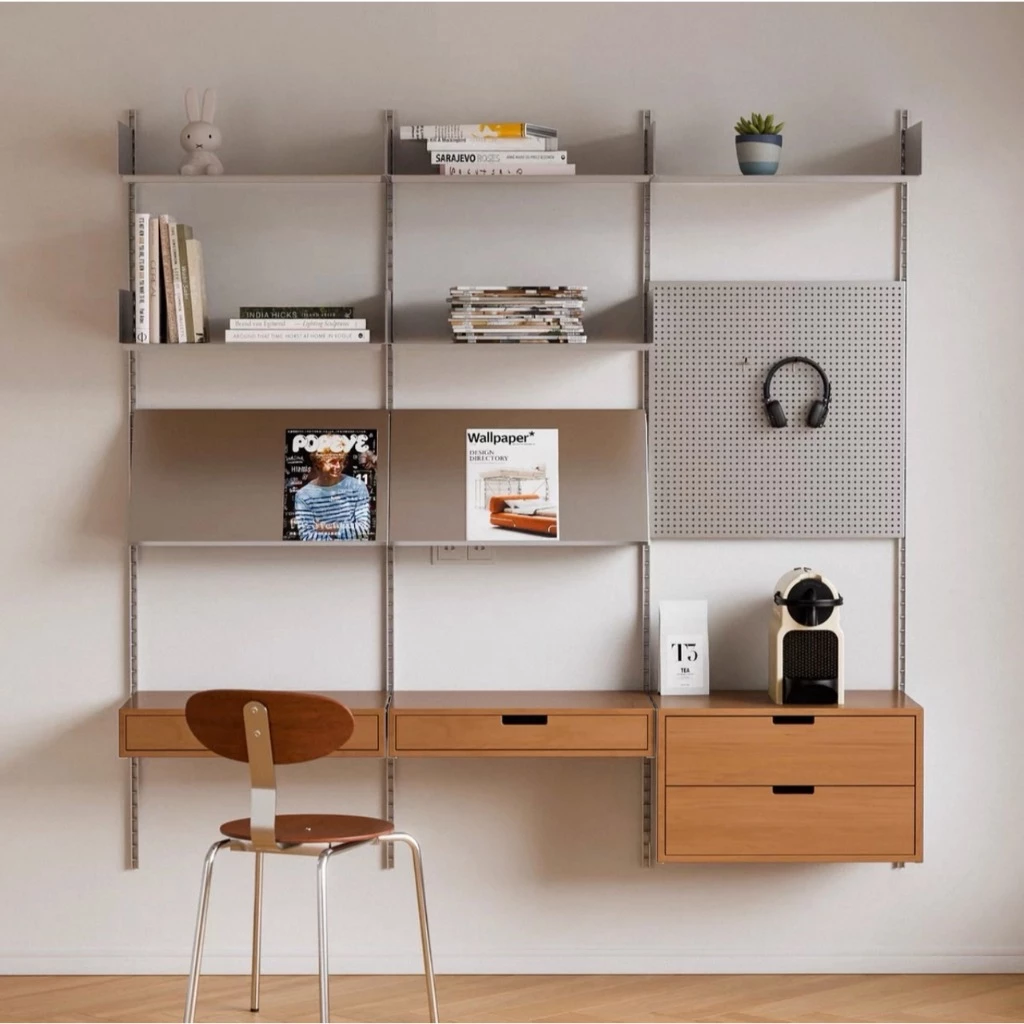 BOLD WALL DESK ชั้นแขวนติดผนัง โต๊ะทำงานพร้อมชั้นวางและลิ้นชัก thumbnail 9