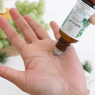 สมุนไพรนางคำ Nangkhamherb น้ำมันนวดสมุนไพร หัวลูกกลิ้งเหล็ก ชุด 1ขวด 30ml