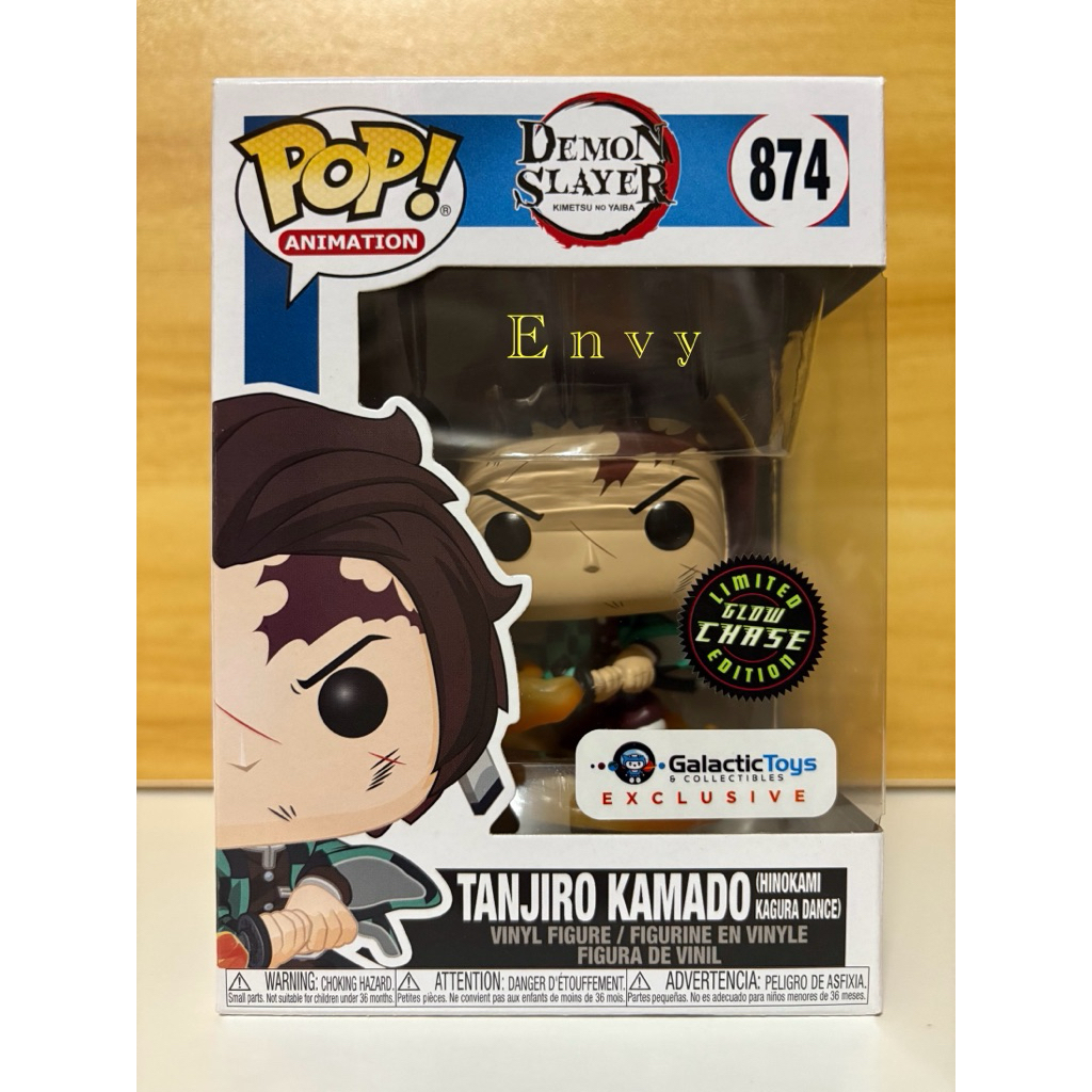 ✨พร้อมส่ง✨ ของแท้ 💯 Funko Pop Demon Slayer - Tanjiro Kamado [Galactic Toys] [Chase] 874