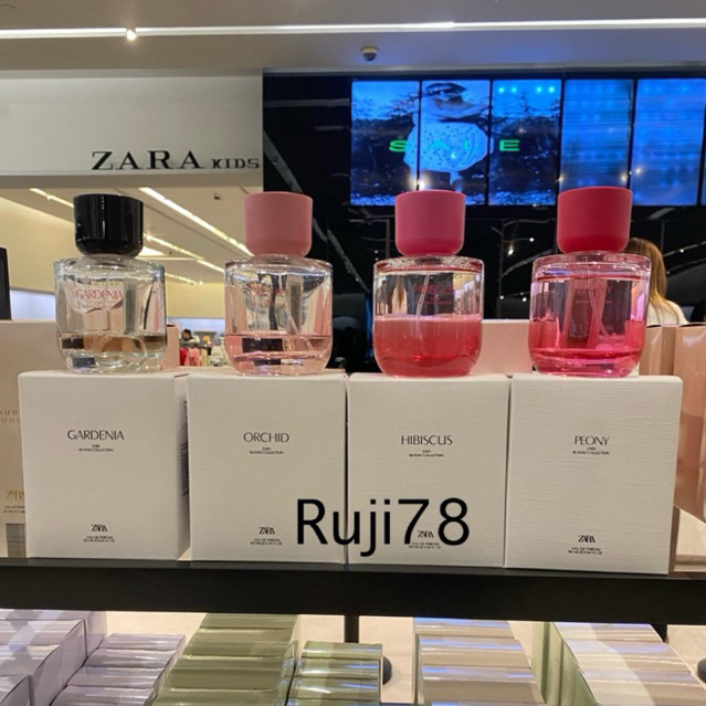 แพ็คเกจใหม่ 2025 น้ำหอมผู้หญิง Zara orchid Peony Hibiscus 🌺  edp. 90 ml ตระกูลดอกไม้ มีให้เลือก 3 กล